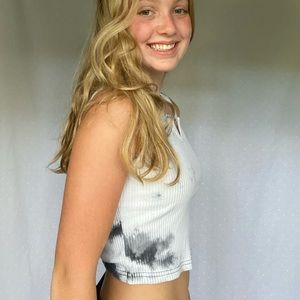 Romwe tie-dye tank top